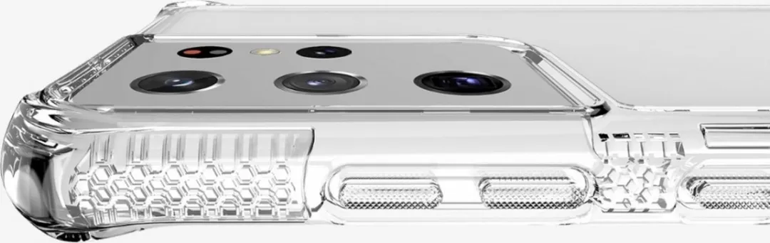 Itskins Level 2 SpectrumClear Samsung Galaxy S21 Ultra Hoesje - Transparant - afbeelding 6 van 6