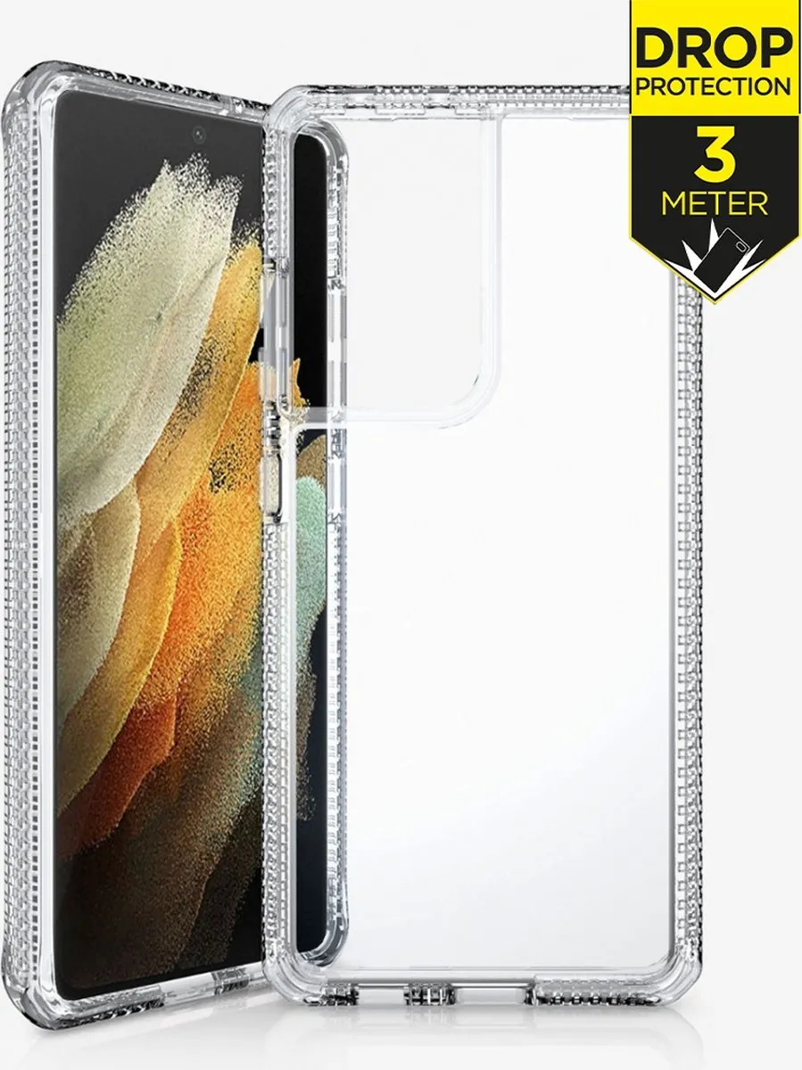 Itskins Level 2 SpectrumClear Samsung Galaxy S21 Ultra Hoesje - Transparant