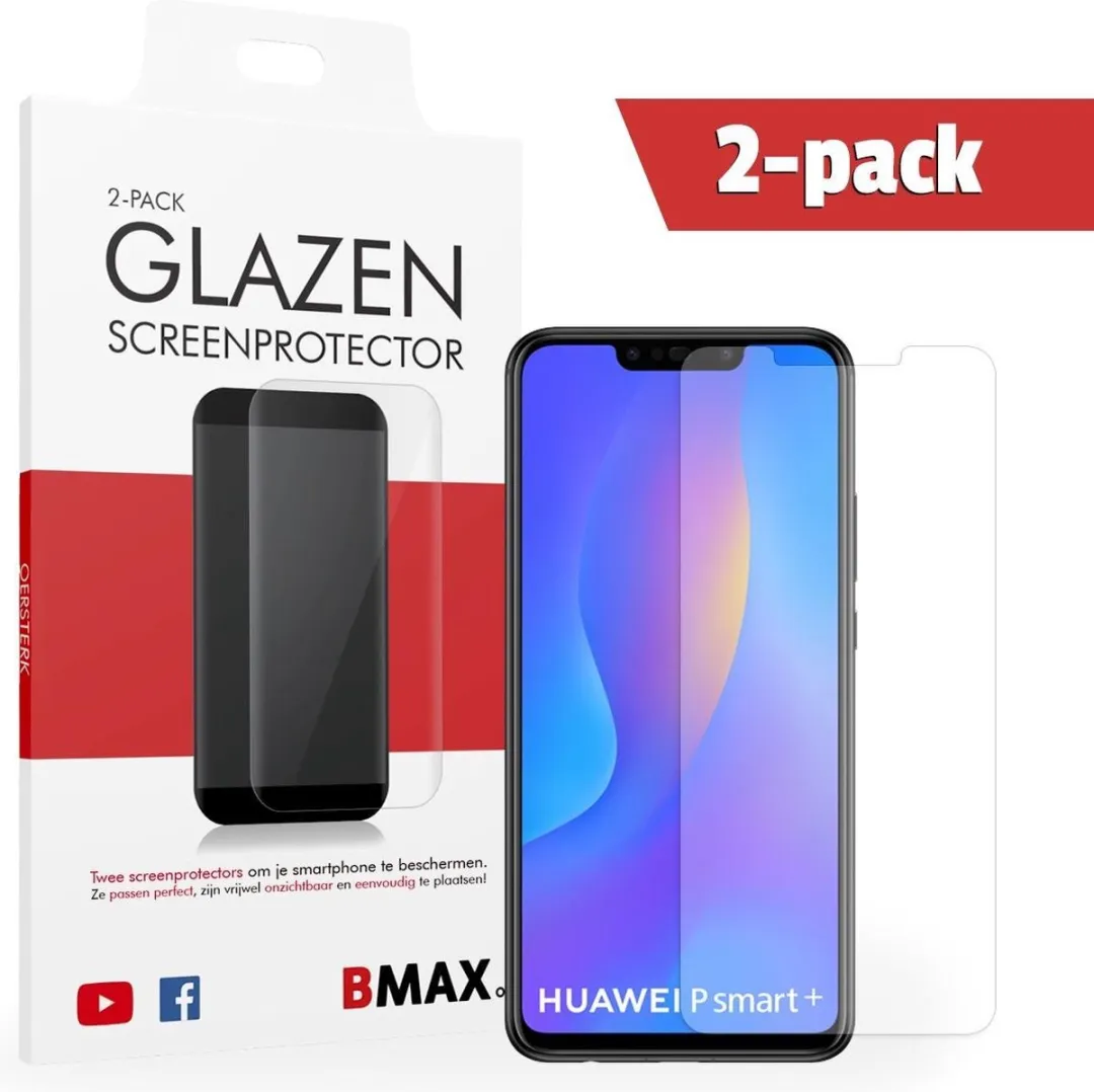 BMAX Glazen Screenprotector Huawei P Smart Plus 2018