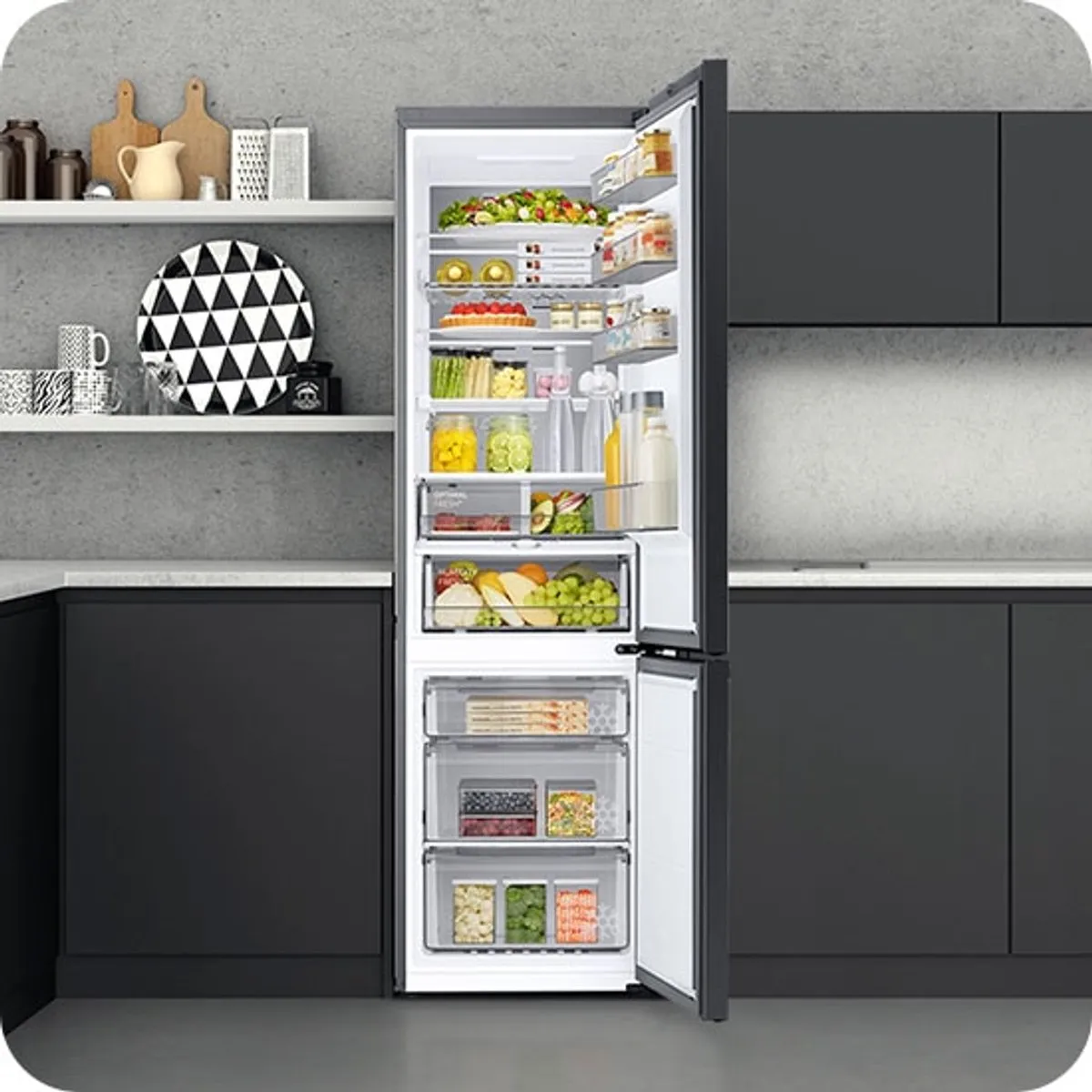 Samsung RB38C600CS9 Combi-koelkast - 390L - No Frost - Roestvrij staal - afbeelding 6 van 6