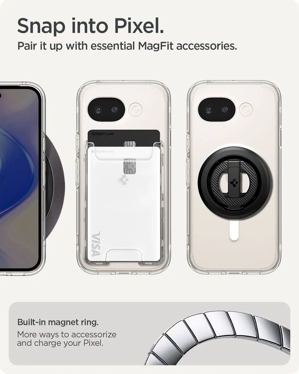 Spigen Ultra Hybrid Backcover Google Pixel 10a - Transparant/Wit - 8800337244090