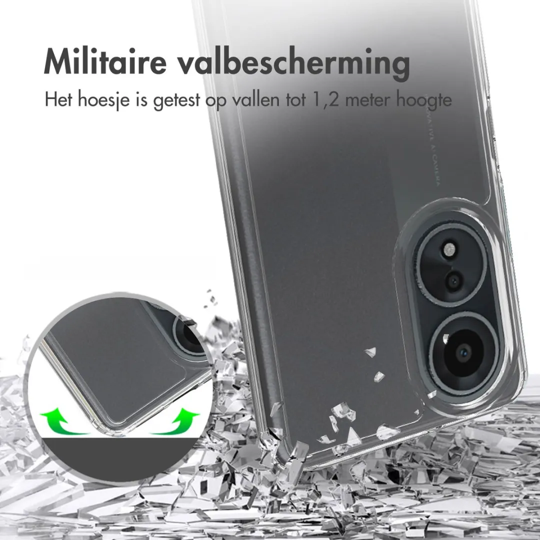 Accezz Xtreme Impact Backcover 2.0 Oppo A58 - Transparant