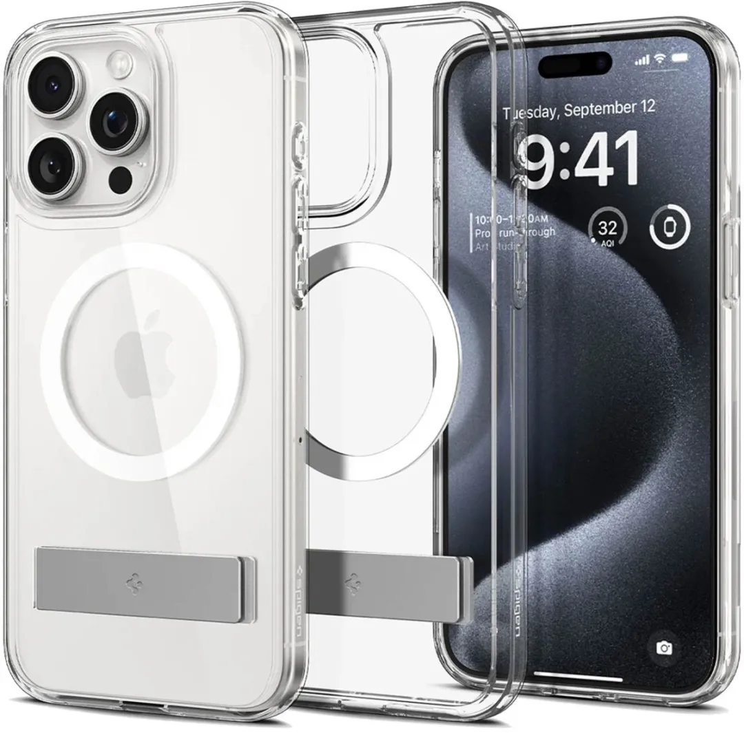 Spigen Ultra Hybrid S MagFit Hoesje iPhone 15 Pro ACS06722