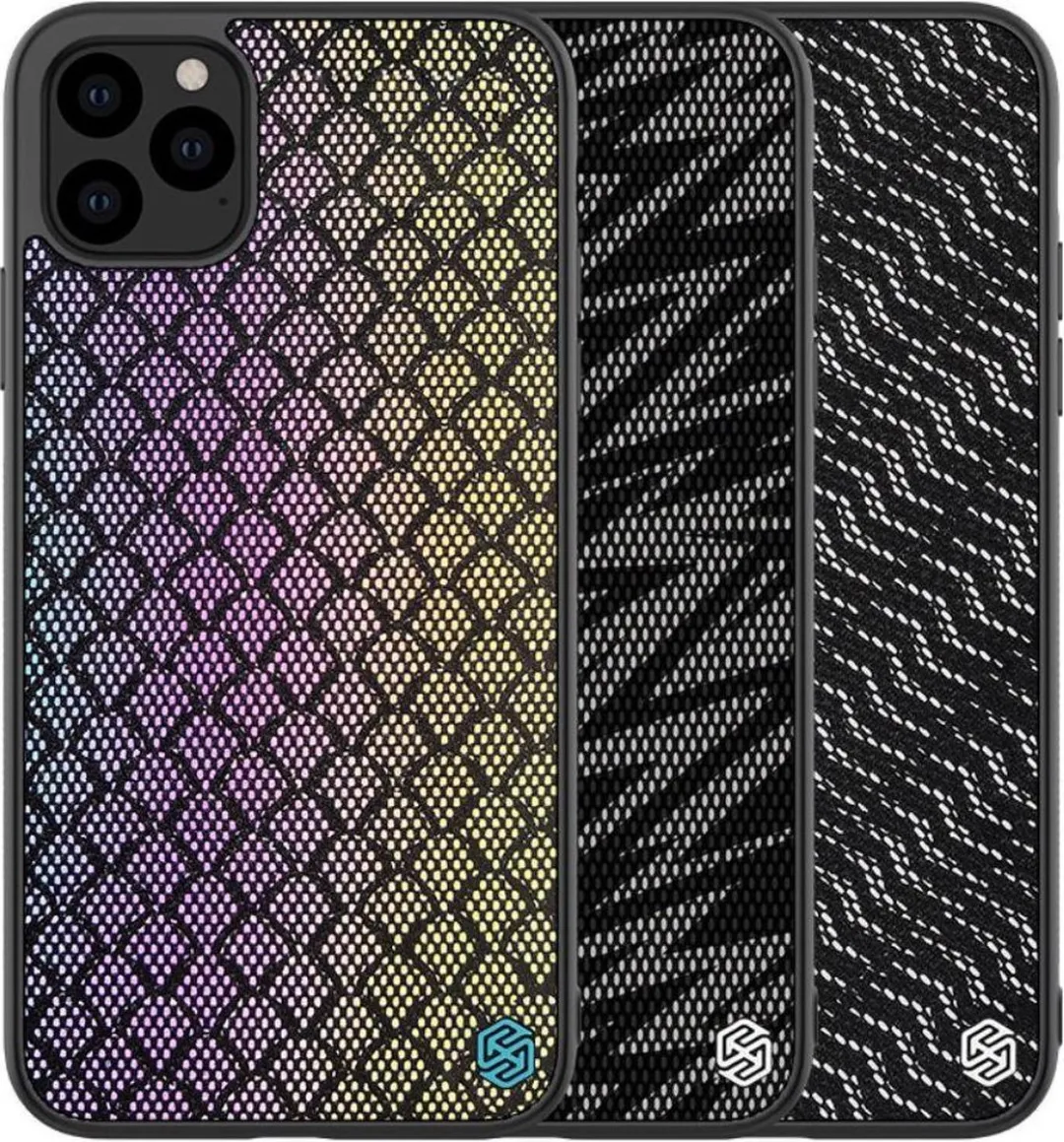 Nillkin Dazzling Hybride iPhone 11 Pro Max Hoesje - Zwart/Grijs - afbeelding 6 van 6