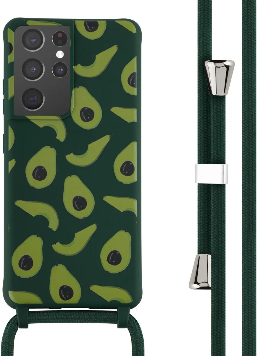 Imoshion Hoesje Samsung Galaxy S21 Ultra - Siliconen - Avocado Green