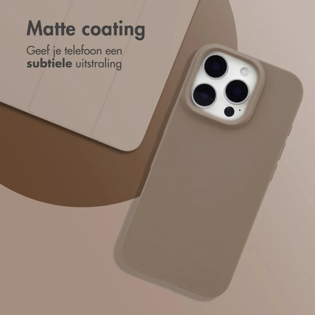Imoshion Hoesje iPhone 16 Pro - Bruin
