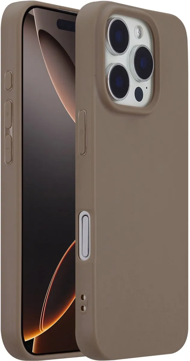 Imoshion Hoesje iPhone 16 Pro - Bruin