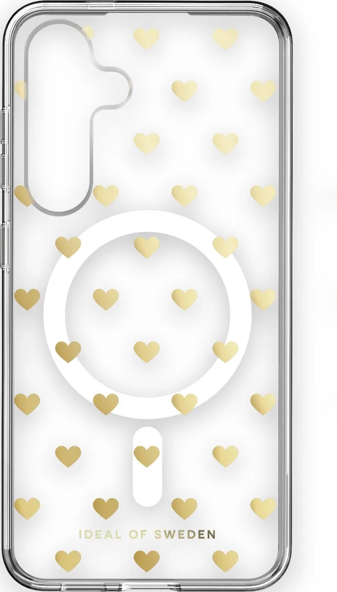 iDeal of Sweden Clear Case MagSafe Golden Hearts