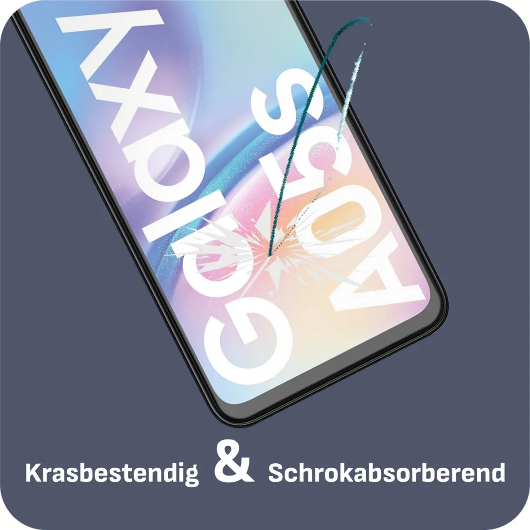 Just in Case Cazy Screenprotector Samsung Galaxy A05s - 2 Stuks - afbeelding 6 van 6