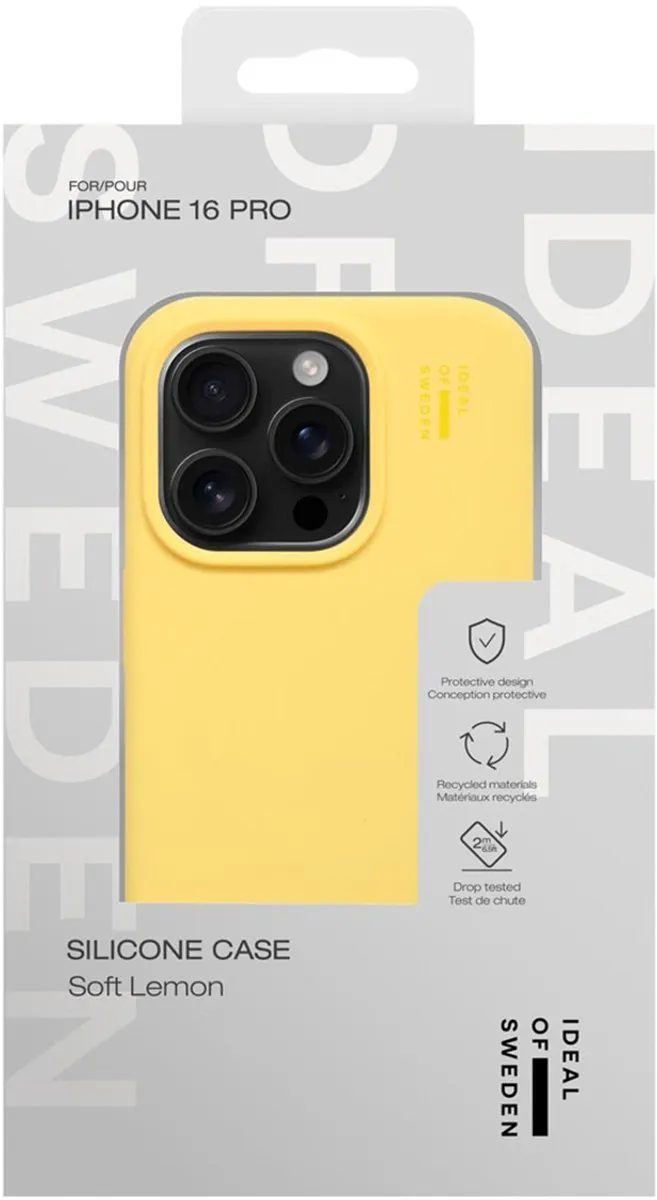 iDeal of Sweden iPhone 16 Pro Hoesje - Zacht Geel - IDSIC-I2461P-516