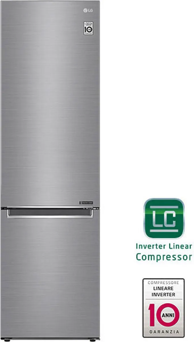 LG GBB62PZGFN Koelvriescombinatie 384L