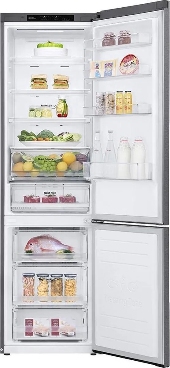 LG GBB62PZGFN Koelvriescombinatie 384L - 4 Plateaus