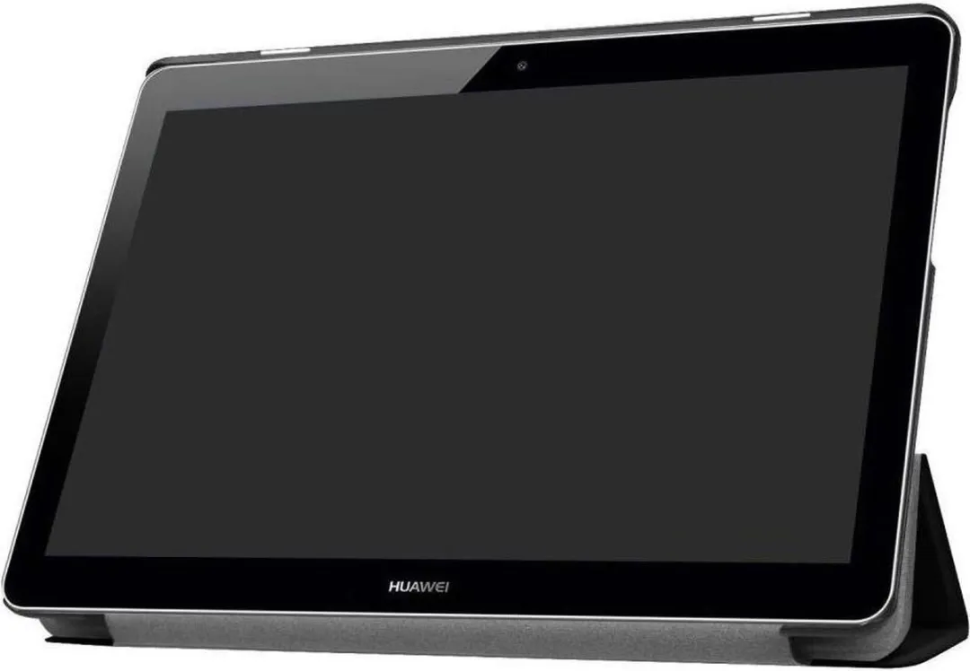 Just in Case Huawei MediaPad T3 10 Smart Tri-Fold Hoes - Zwart