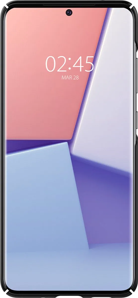 Spigen Thin Fit ACS00708 Hoesje - Samsung Galaxy S20 Ultra - Zwart