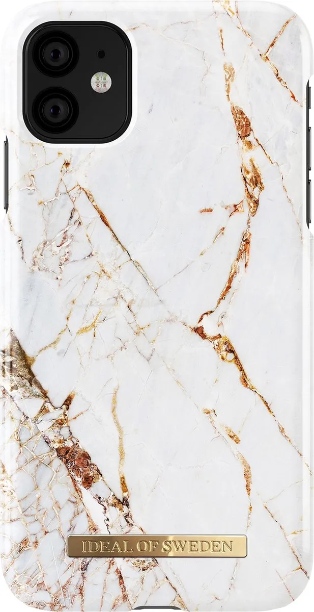 iDeal of Sweden iPhone 11 Backcover - Carrara Gold - mpn-7340168738340