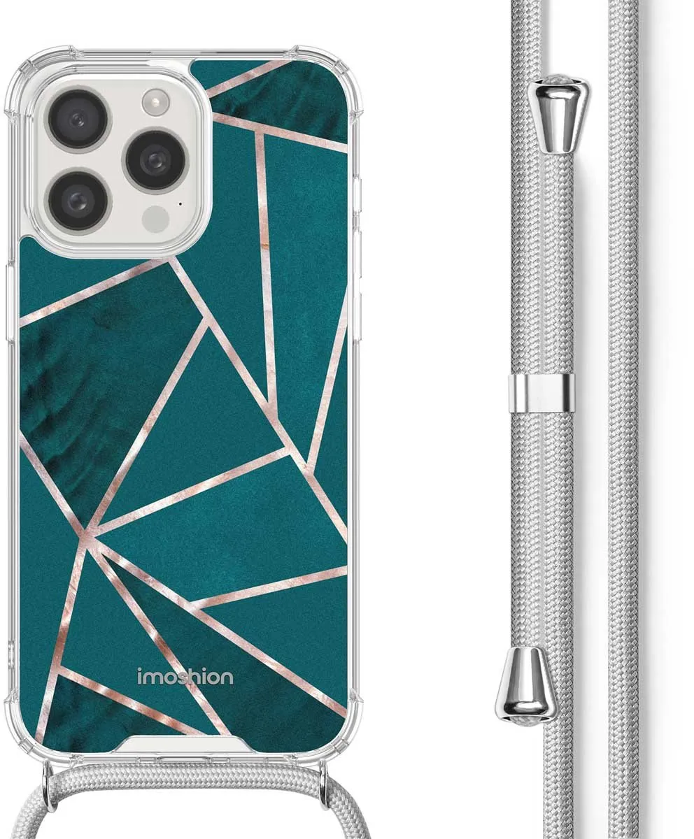 Imoshion Hoesje iPhone 15 Pro Max Petrol Green Graphic