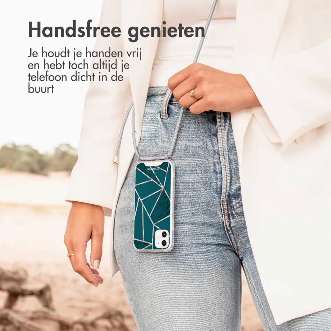 Imoshion Hoesje iPhone 15 Pro Max Petrol Green Graphic
