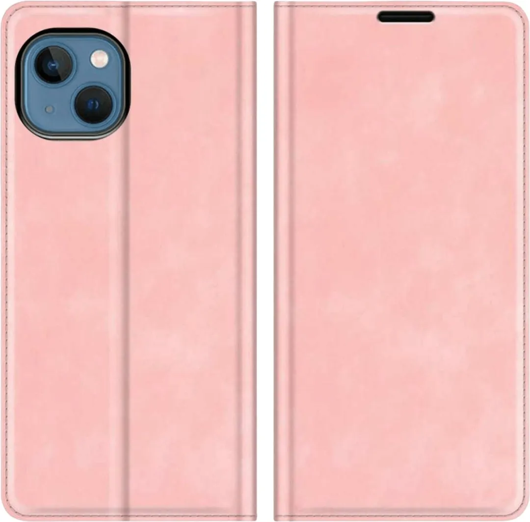 Just in Case Cazy iPhone 14 Hoesje Roze - 4 Pasjes