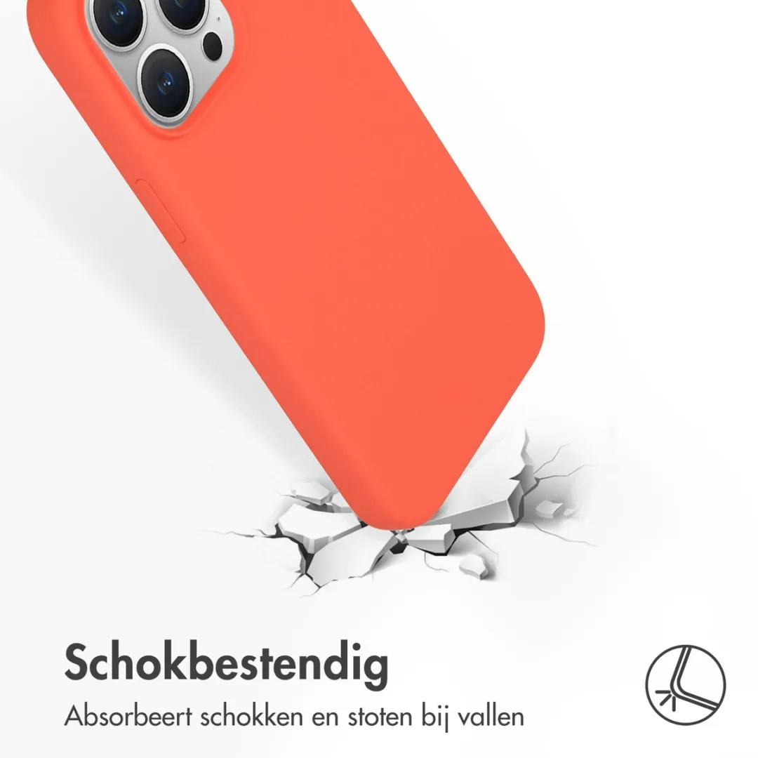 Accezz Hoesje iPhone 15 Pro Max - Nectarine - MagSafe