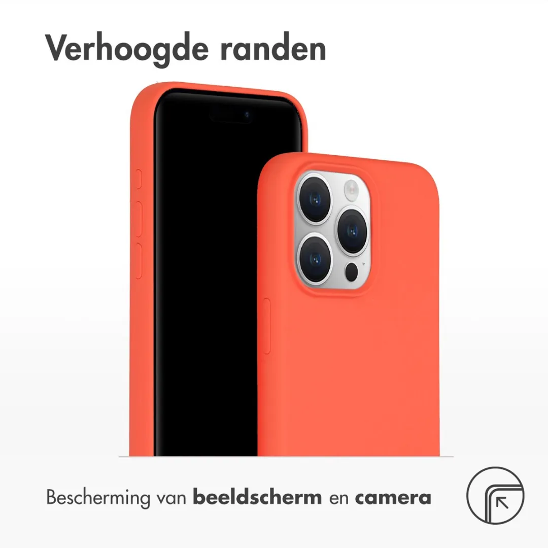Accezz Hoesje iPhone 15 Pro Max - Nectarine - MagSafe