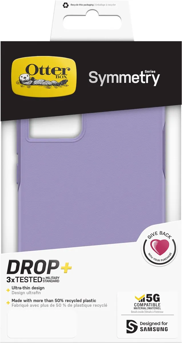 OtterBox Symmetry 77-86467 Hoesje - Paars - afbeelding 6 van 6