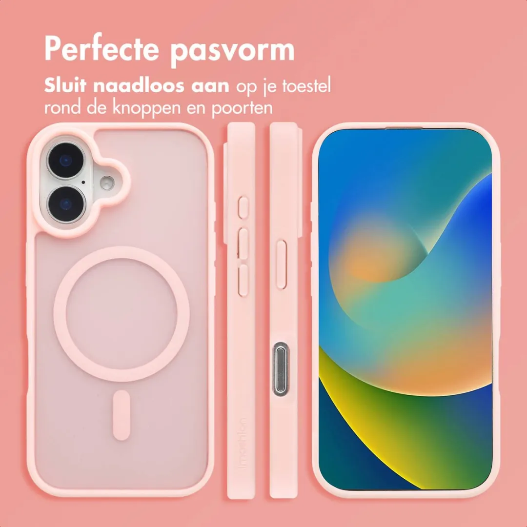 Imoshion iPhone 16 MagSafe Hoesje - Lichtroze - afbeelding 6 van 6