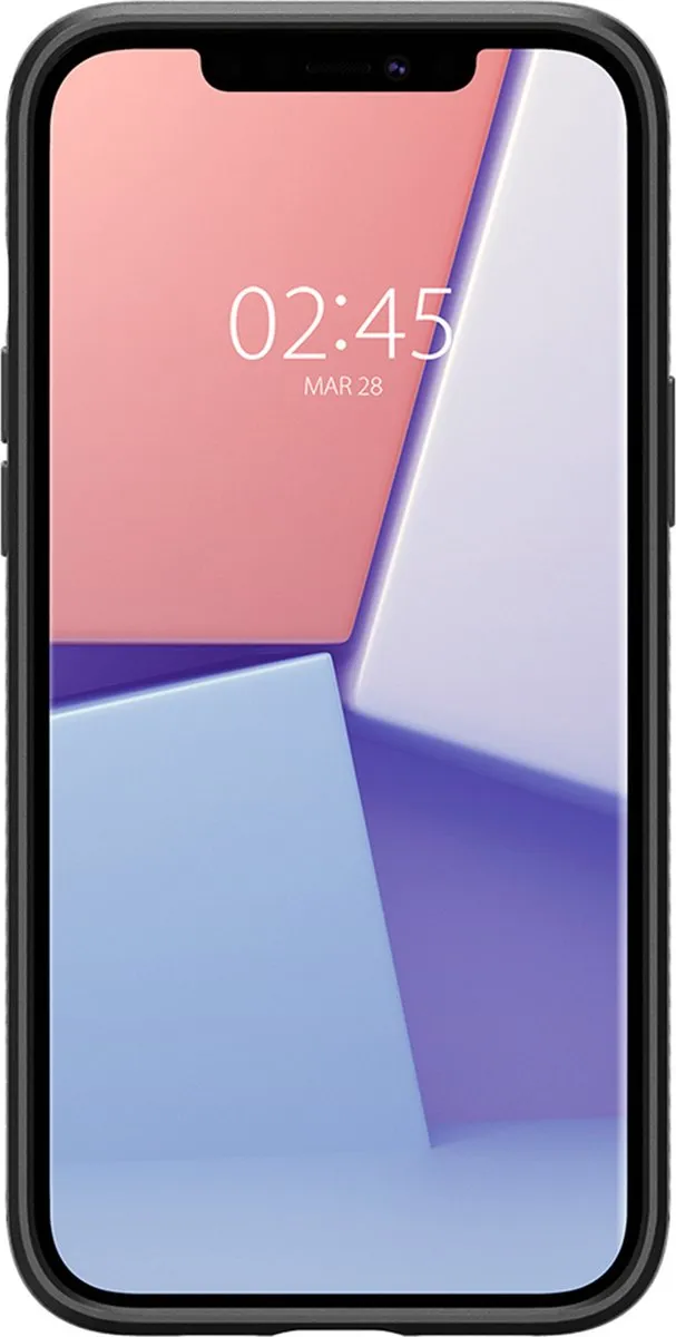 Spigen Liquid Air iPhone 12 Pro Max Hoesje - Zwart