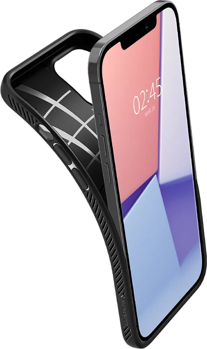 Spigen Liquid Air iPhone 12 Pro Max Hoesje - Zwart