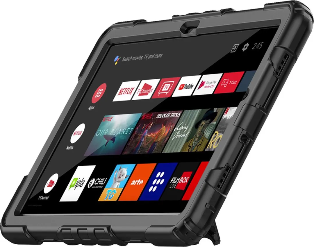 Just in Case Cazy Tablethoes Samsung Galaxy Tab A9 Plus 10.5" - Zwart