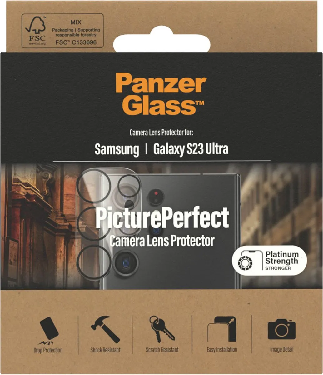 PanzerGlass PicturePerfect Camera Protector Samsung Galaxy S23 Ultra - afbeelding 6 van 6