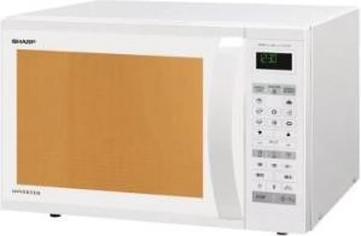 Sharp R-971WW Combi-magnetron 1050W - Wit - afbeelding 6 van 6