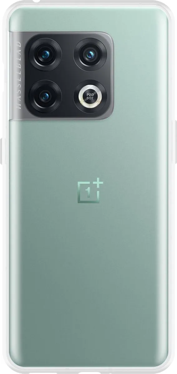 Just in Case OnePlus 10 Pro Siliconen Hoesje - Clear