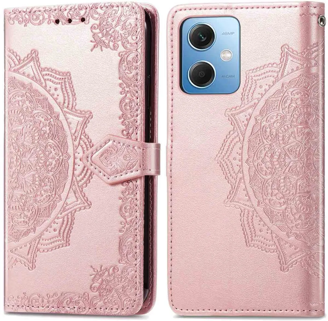 Imoshion Hoesje Xiaomi Redmi Note 12 - Roségoud - 3 Pasjes
