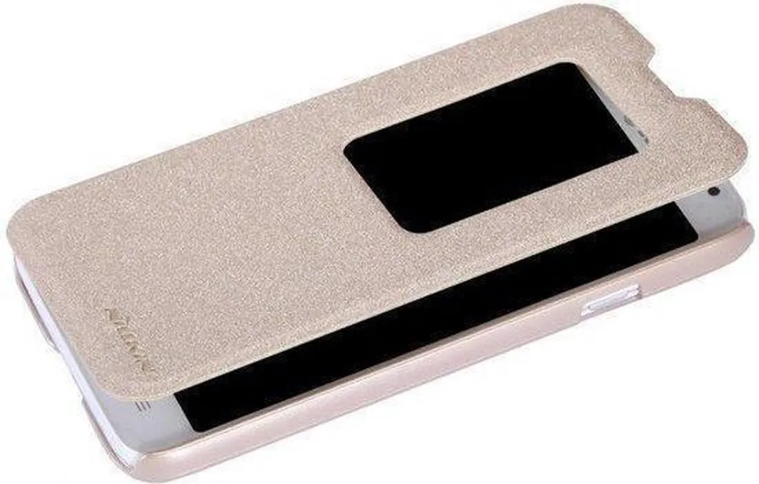 Nillkin Leather Case LG L70 Sparkle Series Goud - SP-LC-LG-D325-GD - afbeelding 5 van 6