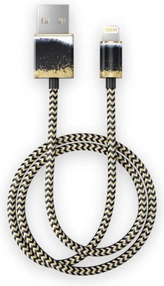 iDeal of Sweden Fashion Cable 2m Lightning - IDFCL2-122 Zwart