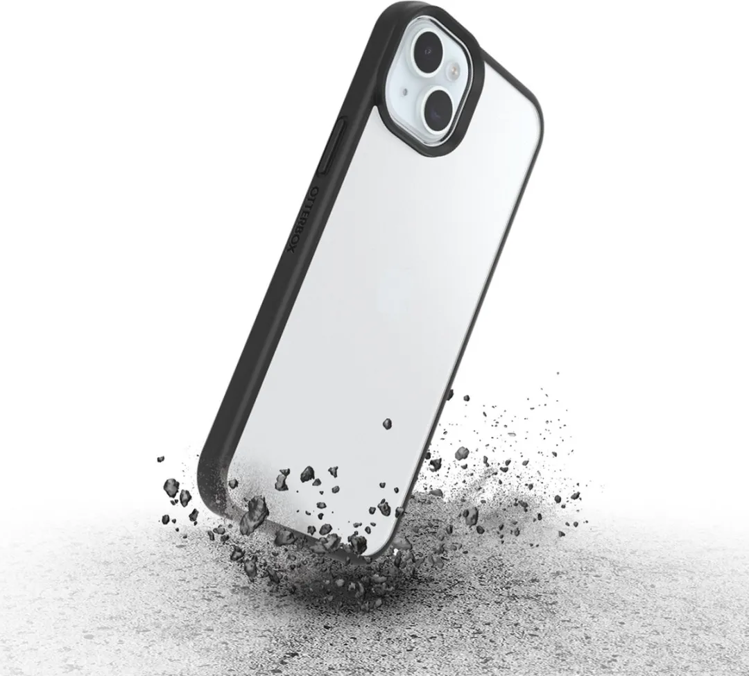 OtterBox React 77-92768 Hoesje - iPhone 15 Plus - Transparant Zwart