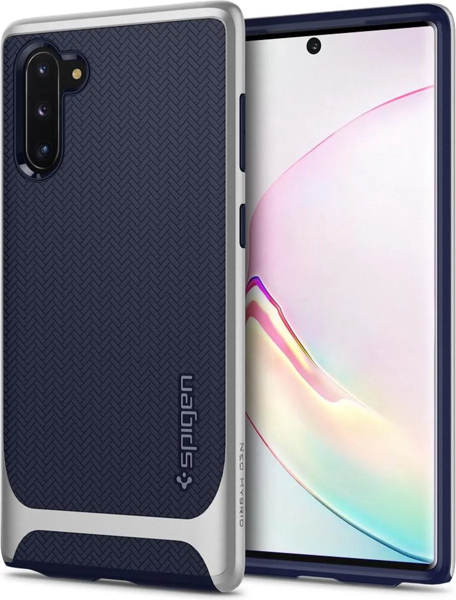 Spigen Neo Hybrid Galaxy Note 10 Hoesje - 628CS27384 - Zilver