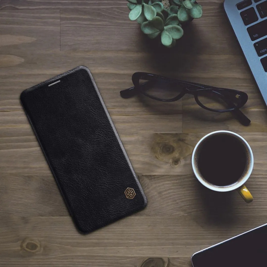 Nillkin Qin Series Hoesje Samsung Galaxy A6 - Zwart - afbeelding 6 van 6