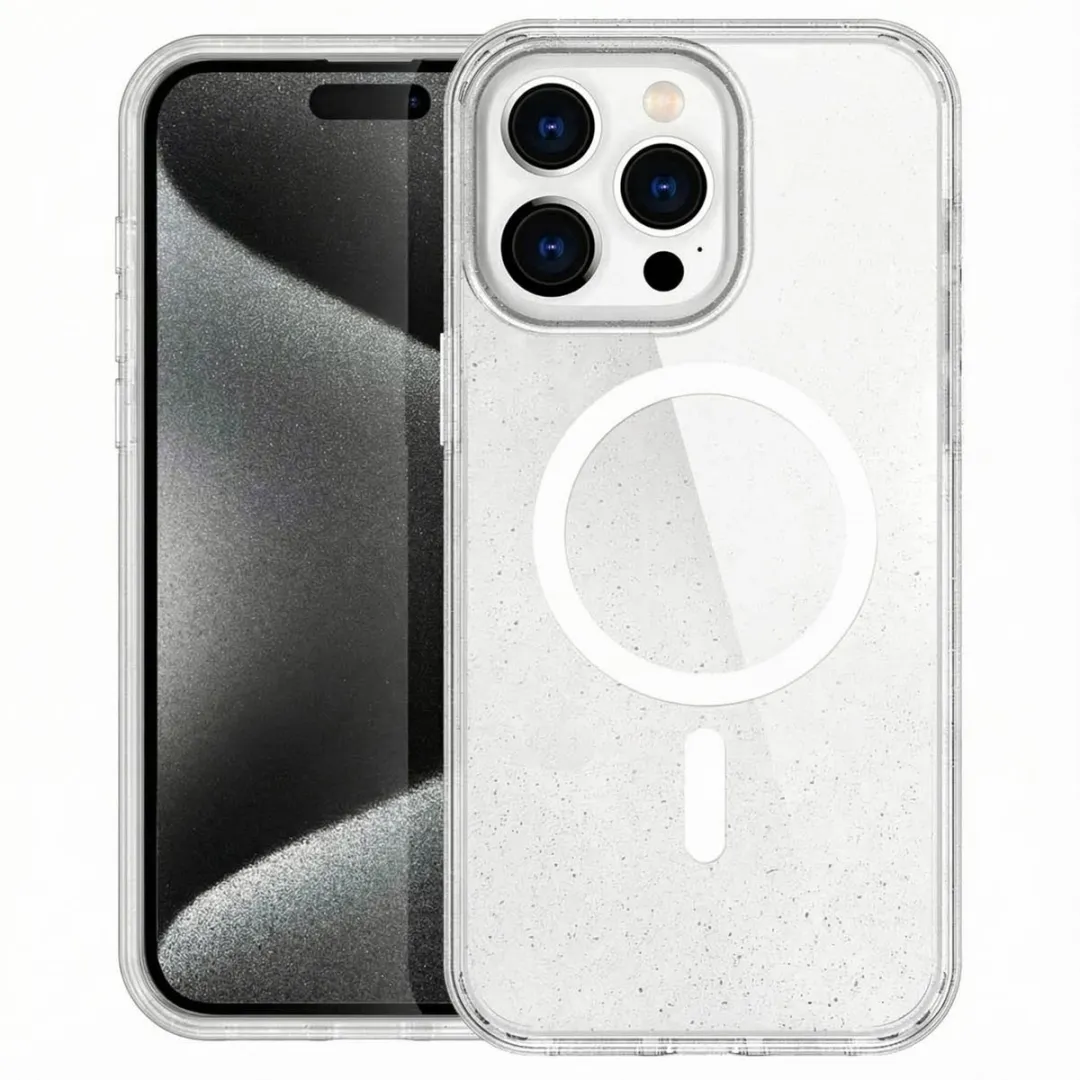 Imoshion Hoesje iPhone 15 Pro Sparkle Glitter Transparant