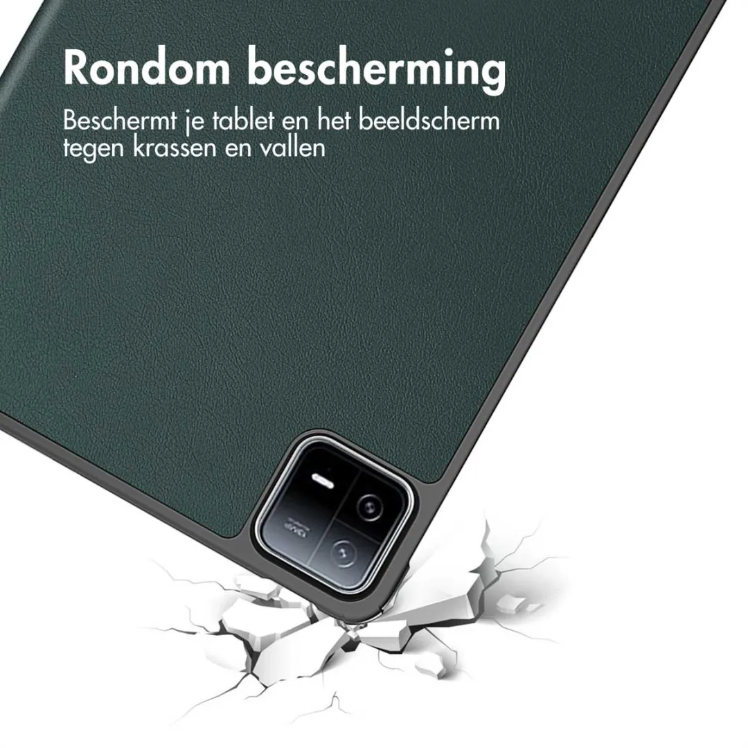 imoshion Tablethoes SH00064399 - Xiaomi Pad 6/6 Pro - Trifold Bookcase Donkergroen