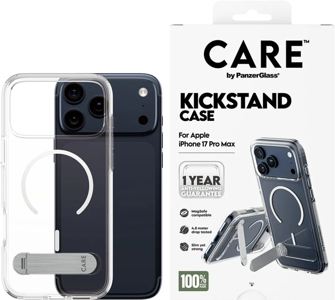 PanzerGlass Care Feature Case iPhone 17 Pro Max - Zwart