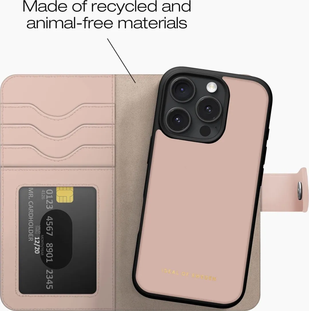 iDeal of Sweden Magnet Wallet+ IDMWP-I2467P-51 - iPhone 16 Pro Max - Roze - afbeelding 3 van 6