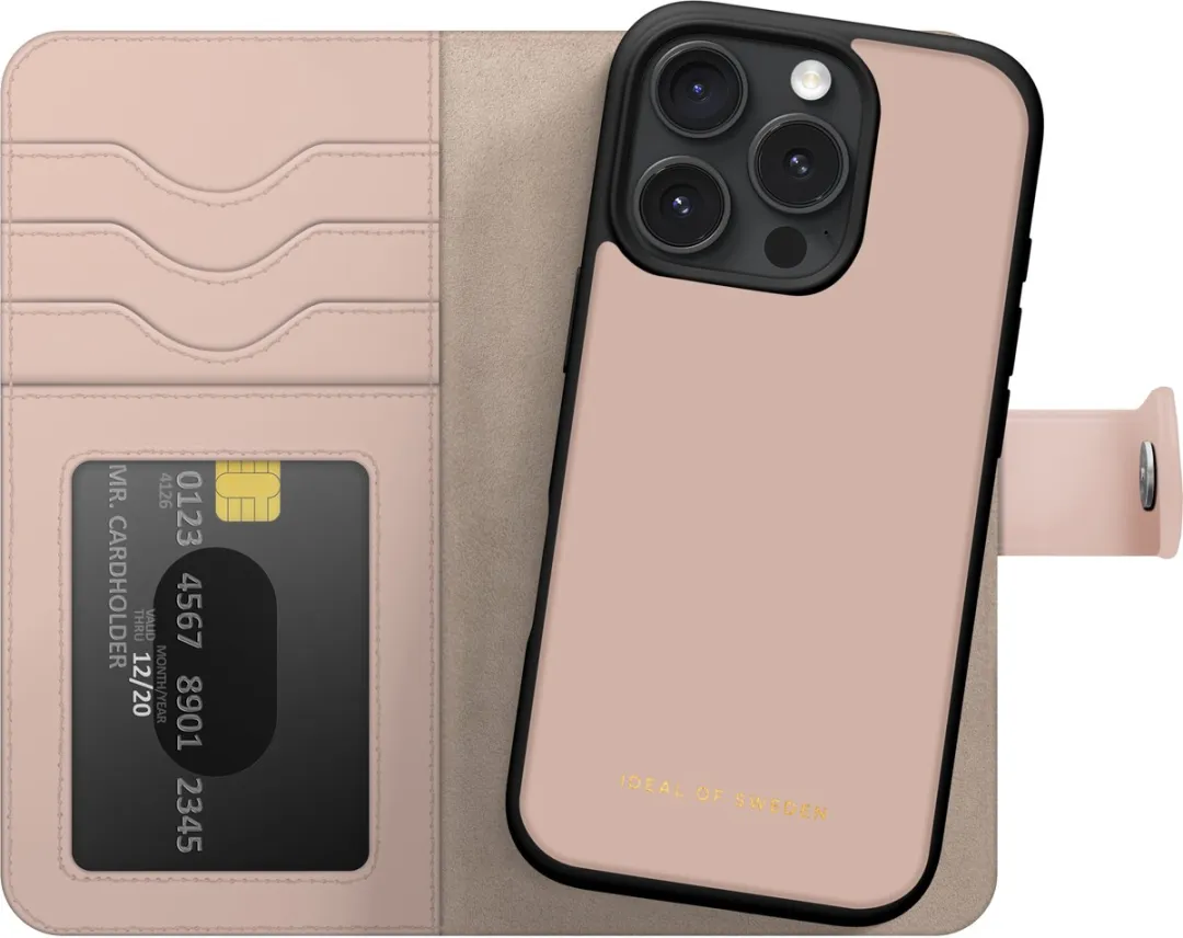 iDeal of Sweden Magnet Wallet+ IDMWP-I2467P-51 - iPhone 16 Pro Max - Roze - afbeelding 5 van 6