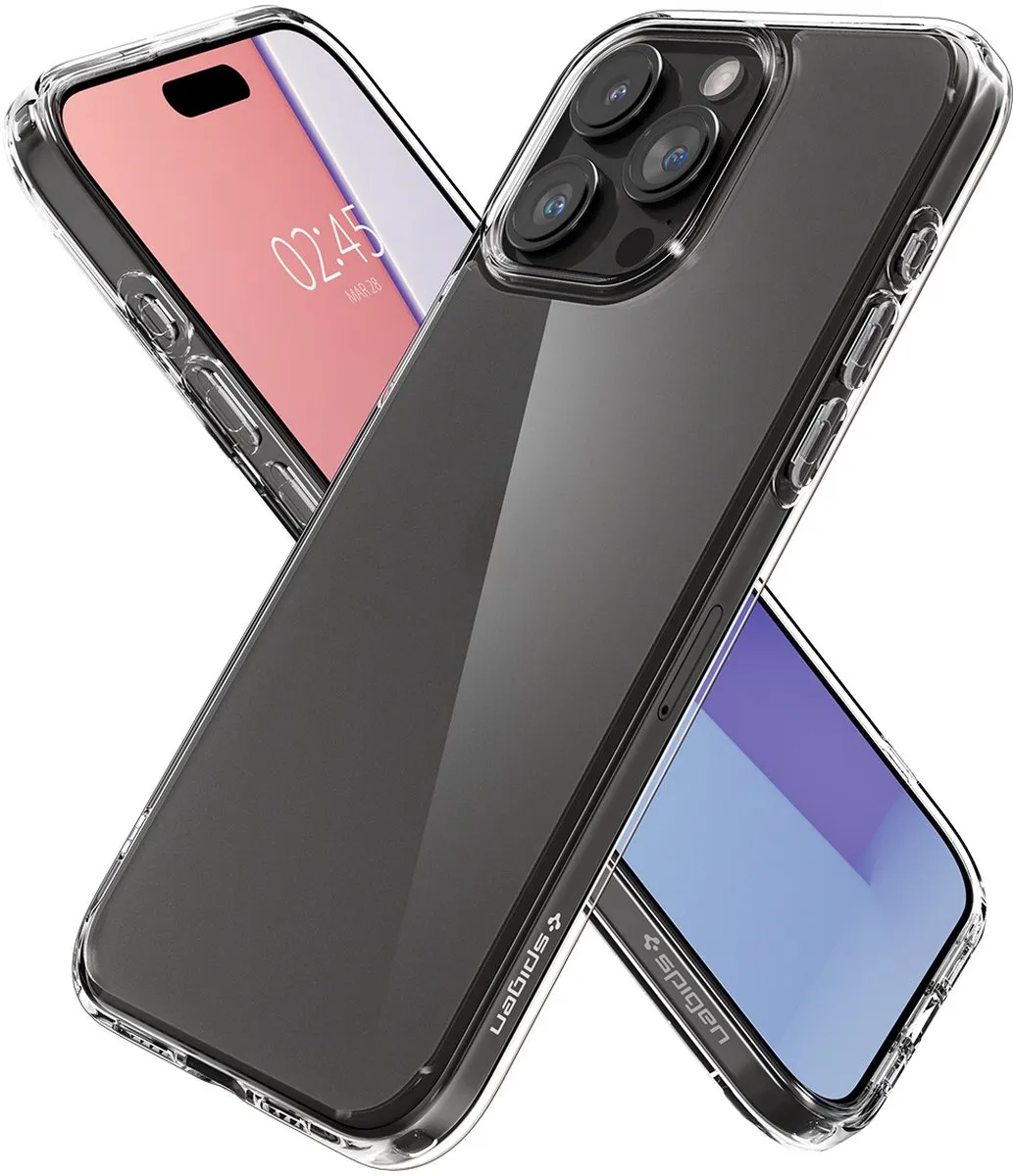 Spigen Ultra Hybrid ACS06567 Hoesje - iPhone 15 Pro Max - Transparant