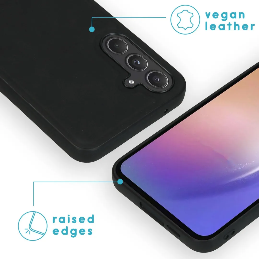 Imoshion Hoesje Samsung Galaxy A55 2-in-1 Bookcase - 3 Pasjes - Zwart