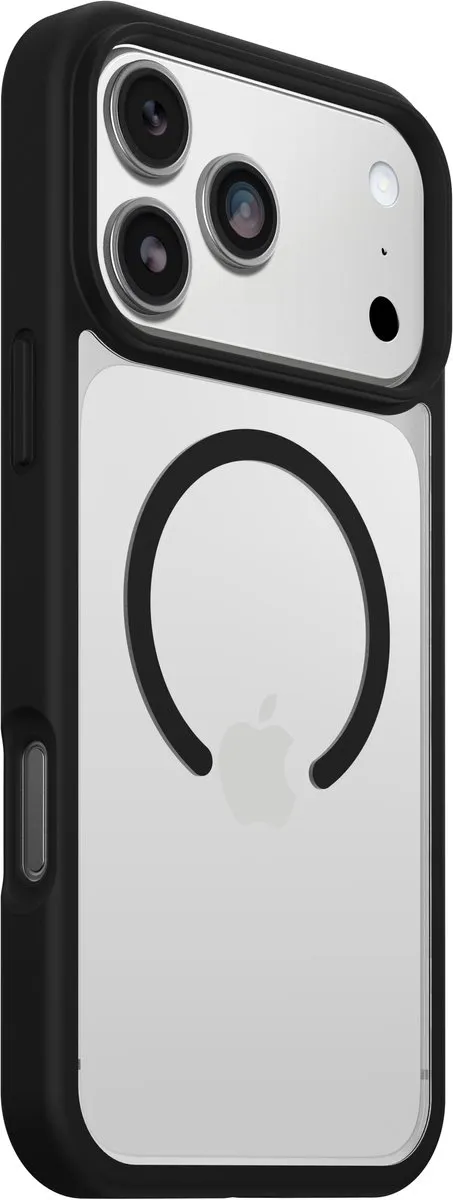 OtterBox React MagSafe Hoesje 77-98651 - iPhone 17 Pro Max - Transparant/Zwart