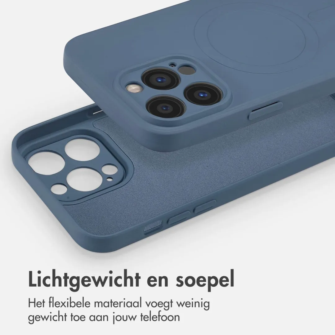 Imoshion Hoesje iPhone 14 Pro Max - Donkerblauw - MagSafe - afbeelding 6 van 6