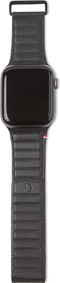 Decoded Traction Strap Magnetische Horlogeband - Apple Watch 42/44mm - Zwart