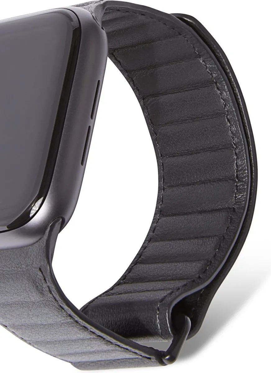 Decoded Traction Strap Magnetische Horlogeband - Apple Watch 42/44mm - Zwart