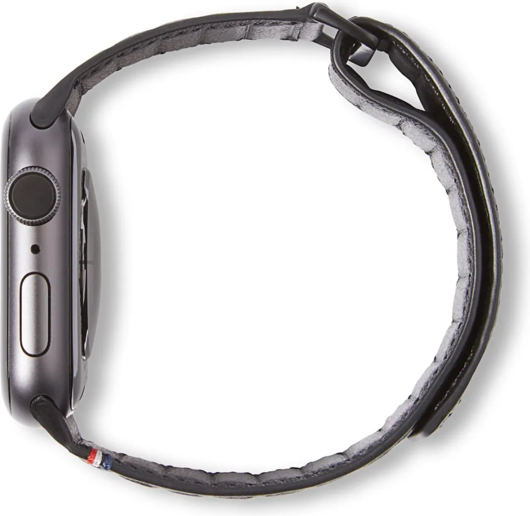 Decoded Traction Strap Magnetische Horlogeband - Apple Watch 42/44mm - Zwart
